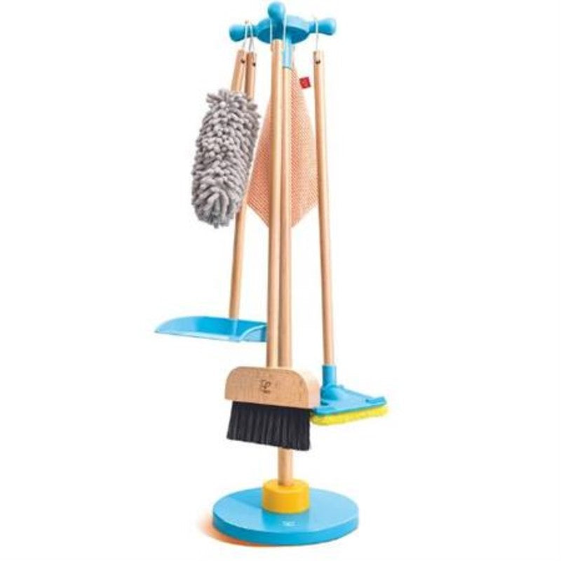 Broom & Swiffer  Cleaning  Stand - Hape