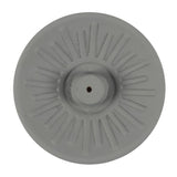 Grey Energy Terracotta Incense Plate, 2 cm high, 9 cm wide, ideal for meditation and creating a calming atmosphere.
