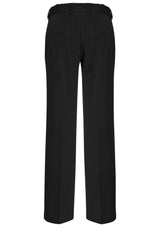 Advatex Ladies Adjustable Waist Pant in black, size 4, featuring deep pockets and a perfect fit for professional wear.