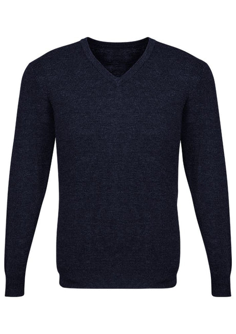 Navy Advatex Men's Varesa Pullover in XL, crafted from 50% wool and 50% acrylic, combining warmth, comfort, and contemporary style.