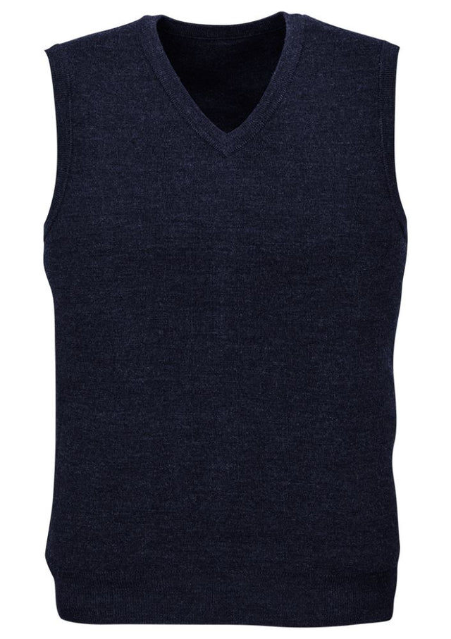 Navy Advatex Mens Varesa Vest in 3XL, crafted from 50% wool and acrylic, ideal for stylish layering in any season.