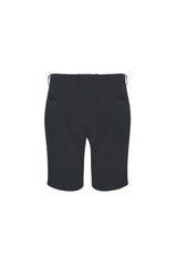 Advatex Men's Adjustable Waist Short in Charcoal, featuring a hidden elastic waistband and premium fabric blend for comfort.
