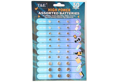 Cell Battery (10 Packs - Assorted Pieces)