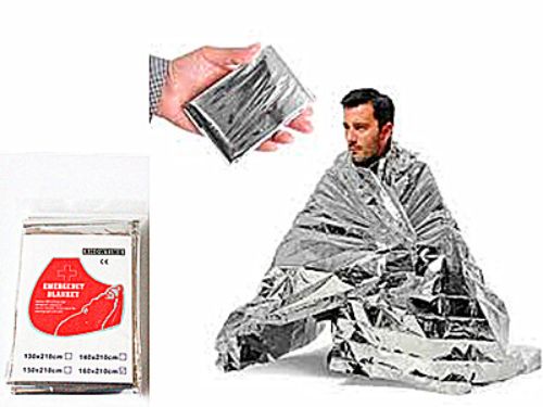 Emergency Blanket - 210cm Silver (3 Units)