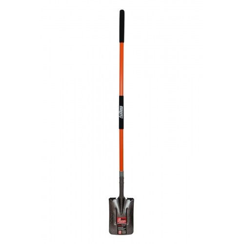 Agboss Post Shovel with a 1700mm fiberglass handle, designed for efficient digging and heavy-duty performance.