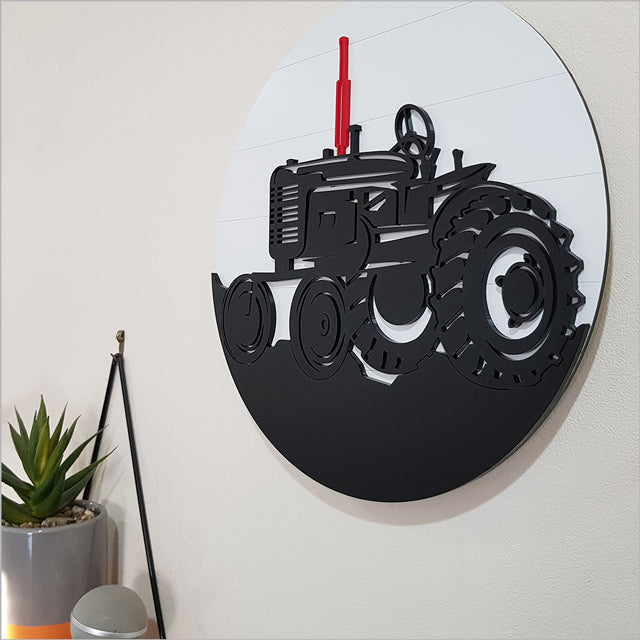 Wall Art - ACM Circle Vintage Tractor