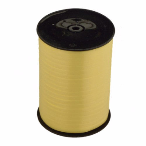 Ribbon Curling Lemon Yellow Roll 500m