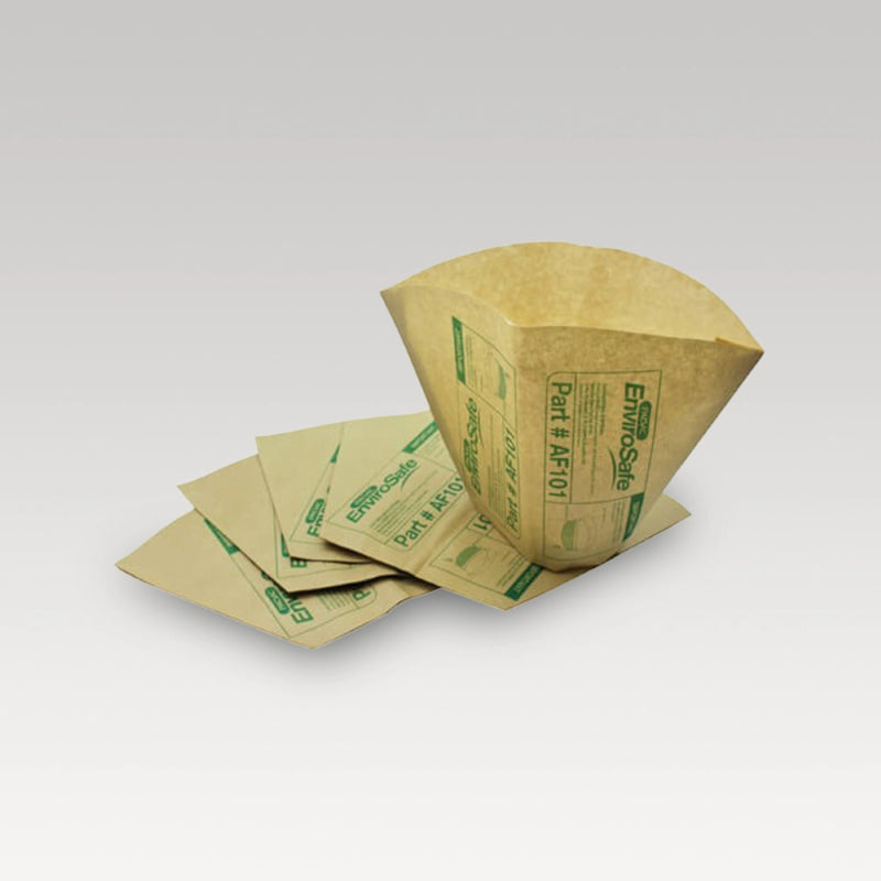 High-efficiency Hypercone paper bags for Superpro 700 vacuums, capturing 99.9% of dust and allergens, eco-friendly and durable.