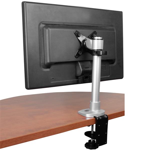 Smartfox NZ Monitor Desk Mount for 34" monitors, featuring adjustable height, 360-degree rotation, and integrated cable management.