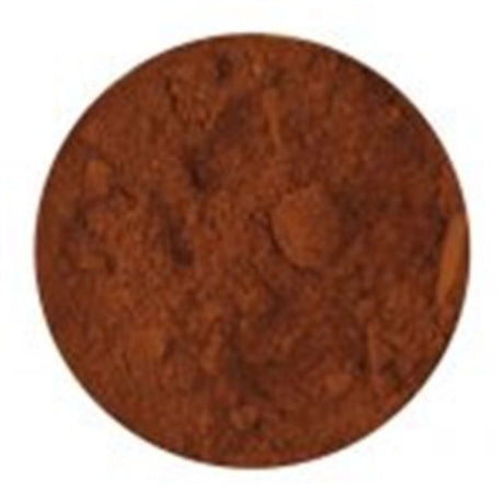 Vibrant 120ML Burnt Sienna dry pigment, rich earthy brown, perfect for artists seeking durable, lightfast color.