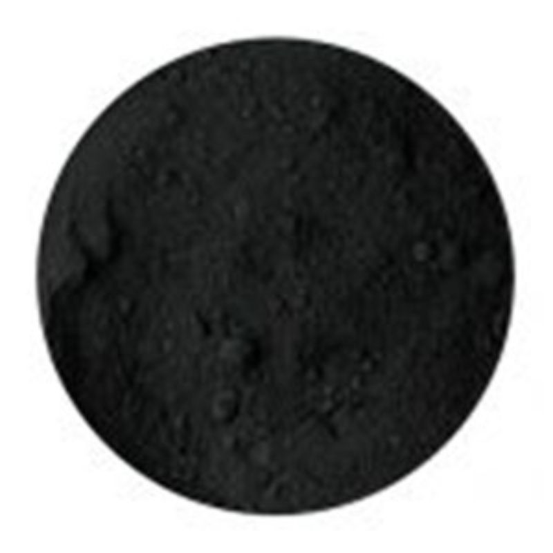 Art Spectrum Dry Ground Pigment in Carbon Black, a rich, opaque pigment for various painting techniques with excellent lightfastness.