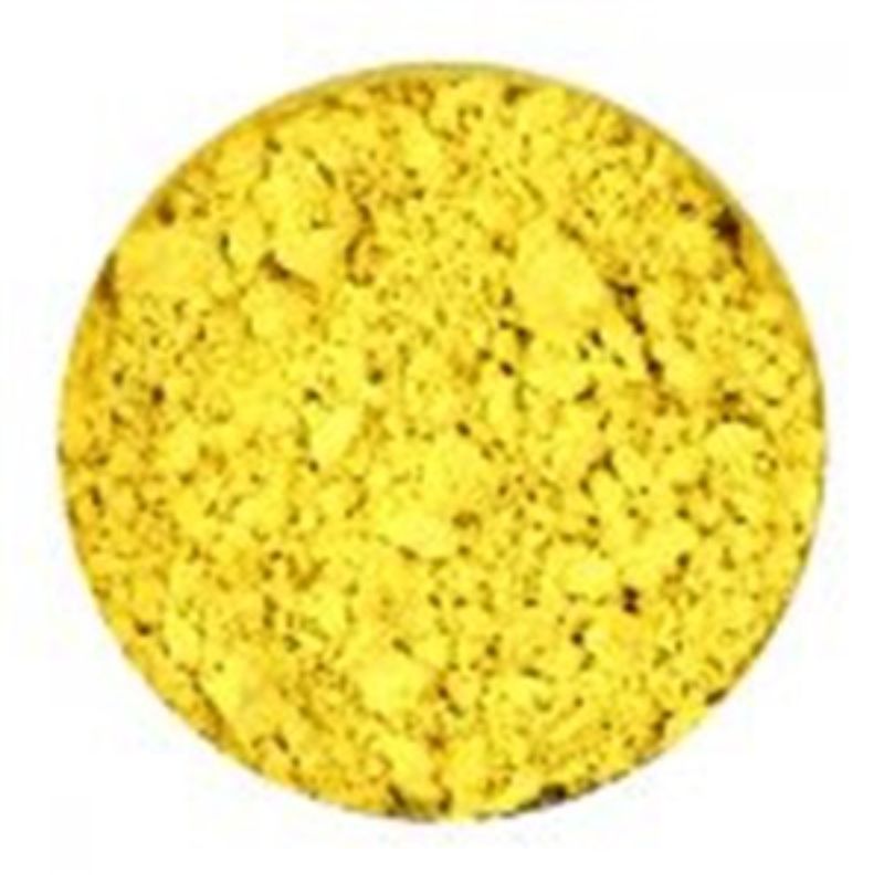 Vibrant 120ML Art Spectrum Dry Ground Pigment in Nickel Titanate Yellow, ideal for custom colors and various media.