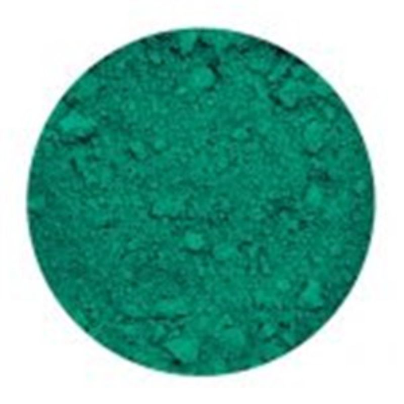 Art Spectrum Dry Ground Pigment in Viridian, a rich green for custom color mixing, ideal for oil paints, watercolors, and more.