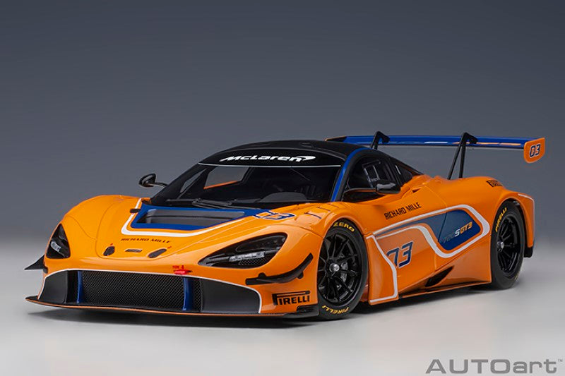 Diecast Car - 1/18 McLaren 720S GT3 Orange