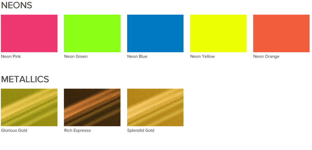 Acrylic paint in Pot O Gold for vibrant outdoor designs on surfaces like wood, concrete, and terra cotta, water-based and easy to apply.