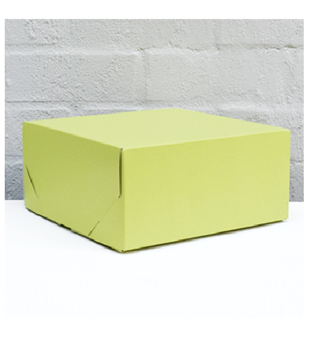 Aleo Green gift box, 305x305x127mm, versatile two-piece design for all items, excellent for special occasions, set of 10.