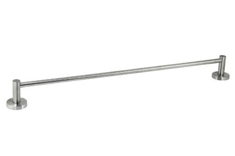 Sleek Brescia 600mm towel rail in satin stainless steel, designed for style and durability, perfect for any bathroom.