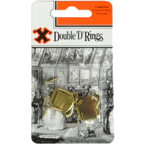 PICTURE D Rings -Bayonet Blister Double Brassed (2PC)
