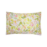 Phoebe King Duvet Cover Set by Bambury featuring vibrant tropical flowers, 100% cotton, reversible, and machine washable.