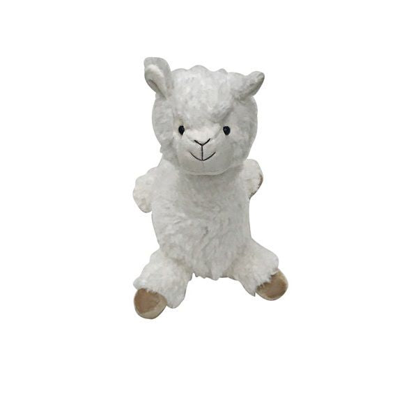 Pack of 4 soft, cuddly llamas (35 cm), perfect for snuggling, imaginative play, and vibrant room decor.