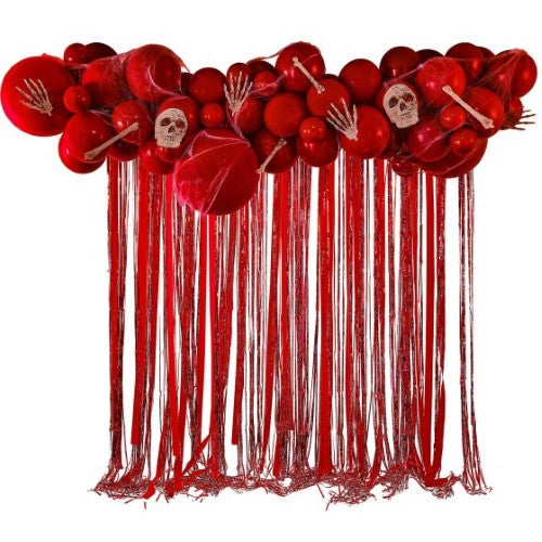 Bad Blood Red Halloween Balloon Arch Kit  - Pack of 70