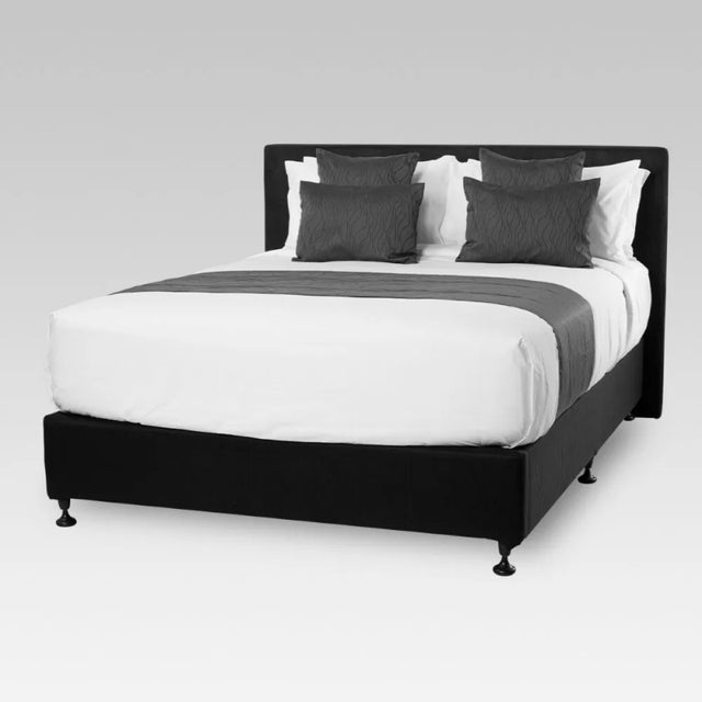 Elegant Dreamticket Residence Midnight Bed Runner for King Single beds, featuring a soft wave pattern in durable 100% polyester.