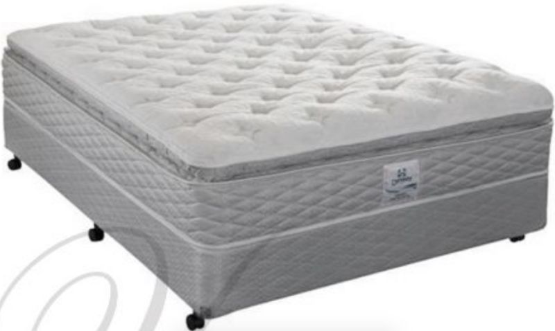 Top Bed Set - Sealy Monarch Euro with luxurious comfort, memory foam, and exceptional support, perfect for restful sleep.