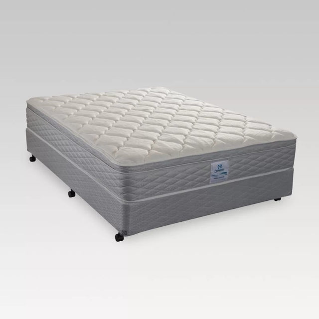 Top Bed Set - Sealy Corporate Euro for King Single, featuring plush topper, 27cm height, and convenient 15cm castors.