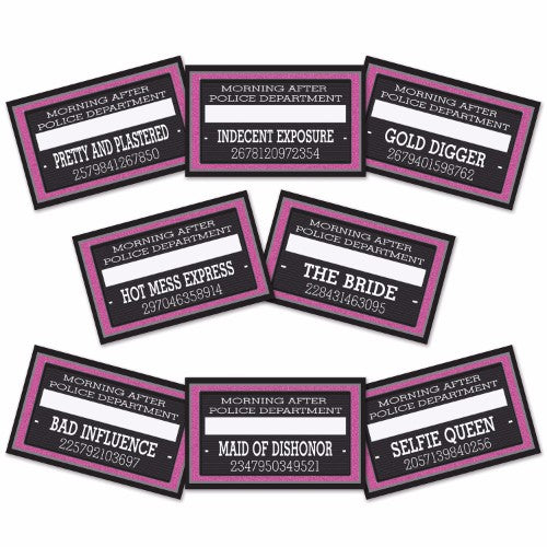 Fun photo booth props for hens night, pack of 4, double-sided cardboard, featuring assorted designs for memorable pics.