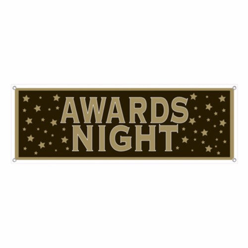 Banner Awards Night Sign
