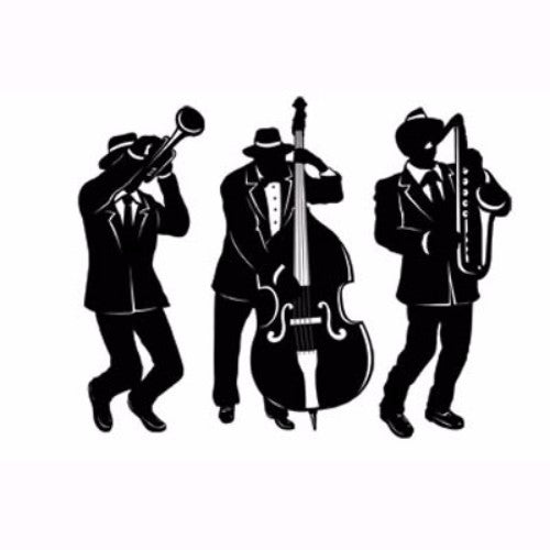 Silhouettes Jazz Trio  (46cm) - Pack of 3