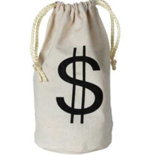 Money Bag $ with Drawstring