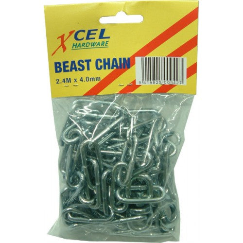 Beast Chain Galv. with Centre Swivel  8' X 8g.
