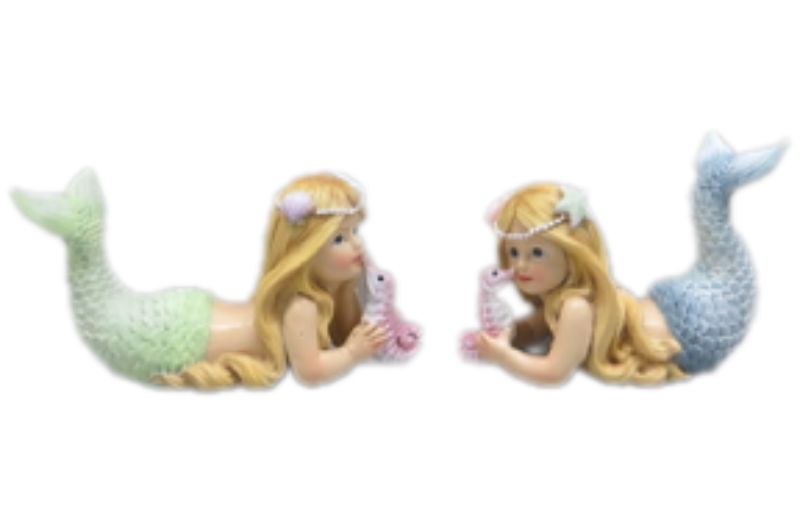 Ornament - Mermaids 0.1m (Set of 2 Assorted)