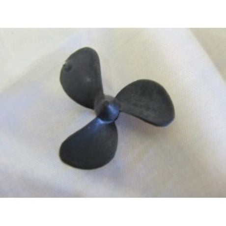 Lightweight 40mm plastic propeller designed for small boats, enhancing maneuverability and efficiency on the water.