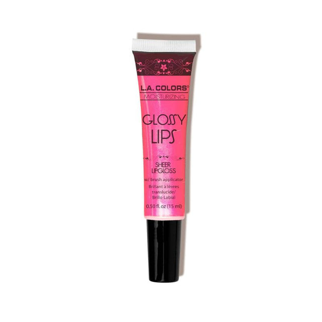 Glossy Lips Sheer Lipgloss in a squeezable tube, featuring a felt tip applicator for easy, glossy color application.