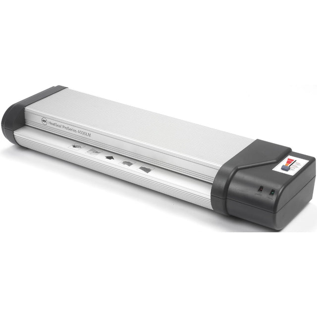 GBC Heatseal H4000lm Pro A2 laminator for professional-quality laminating, supports A2 size, variable temperature control.