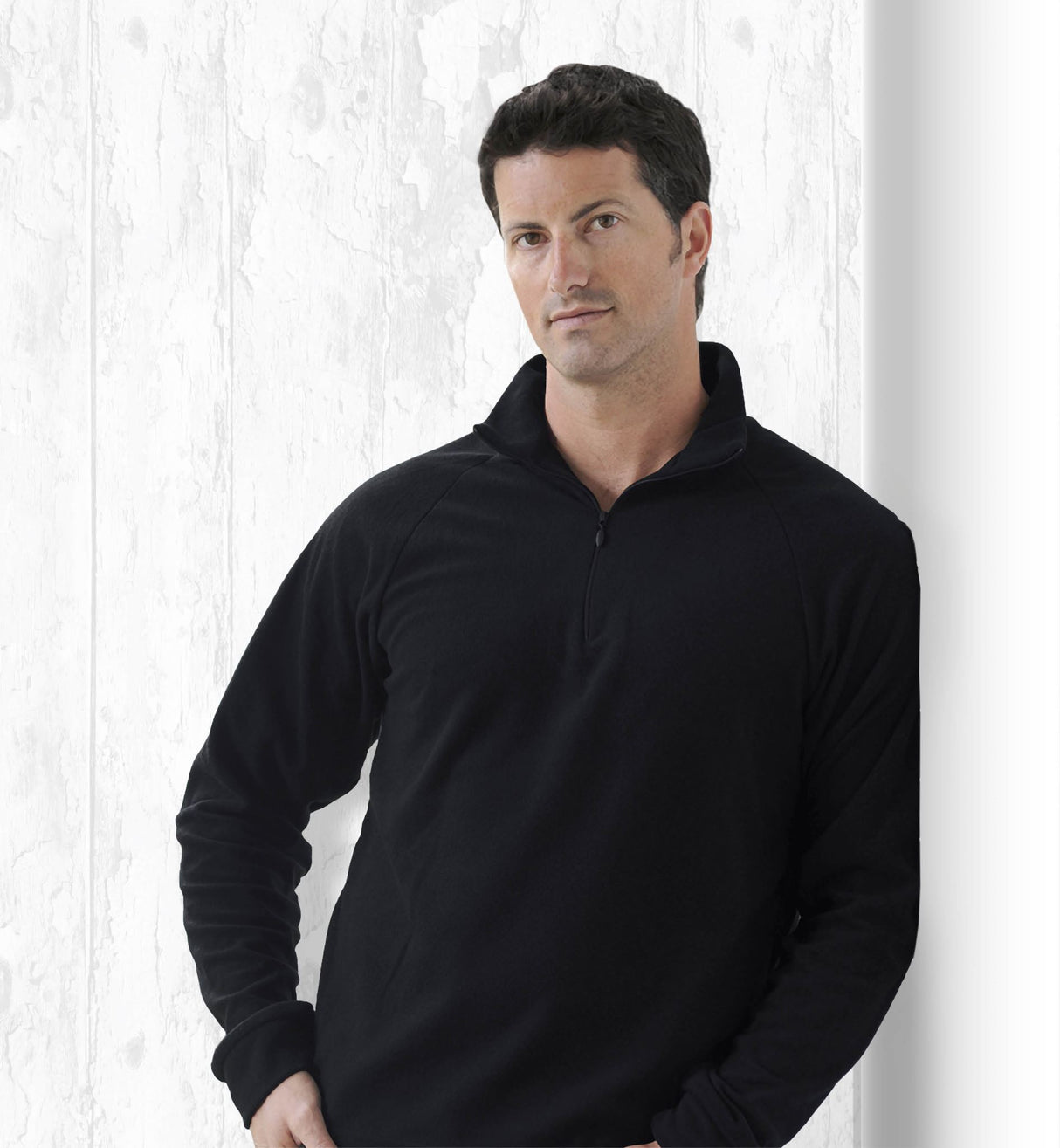 Ballistic Top: Lightweight microfleece with tapered fit, zip front, and raglan sleeves for comfort and style in any activity.
