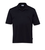 Men's Dri Gear Corporate Pinnacle Polo in classic fit with moisture-wicking, UV protection, and stylish flat knit collar.