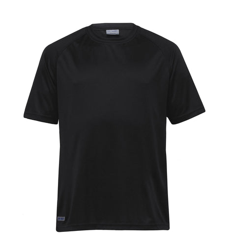 Men's Dri Gear Plain Raglan Tee in micro poly, offering moisture-wicking, UV protection, and a classic fit for comfort and style.