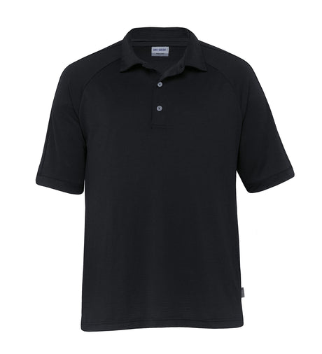 Men's Dri Gear Vapour Polo in lightweight, moisture-wicking fabric with UV protection and classic fit for optimal comfort and style.