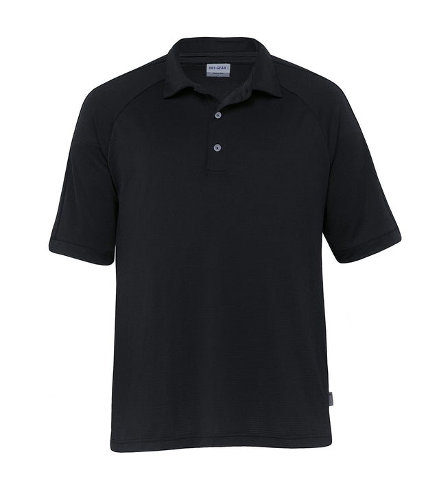Men's Dri Gear Vapour Polo in lightweight, moisture-wicking fabric with UV protection and classic fit for optimal comfort and style.