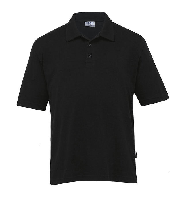 Men's Pinacool Eco Polo, a stylish, moisture-wicking shirt with UV protection, made from 70% Modal for comfort and breathability.