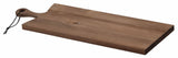 Elegant wooden serving board, 60cm x 20cm, perfect for cheeses and charcuterie, adding rustic charm to any dining occasion.