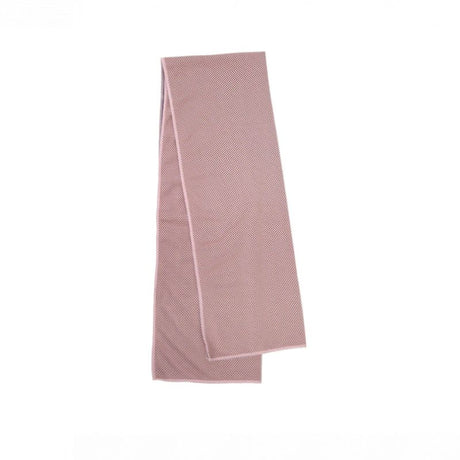 Vibrant pink Bambury Snap Cold Towel (30x100cm) designed for instant cooling during sports and outdoor activities.