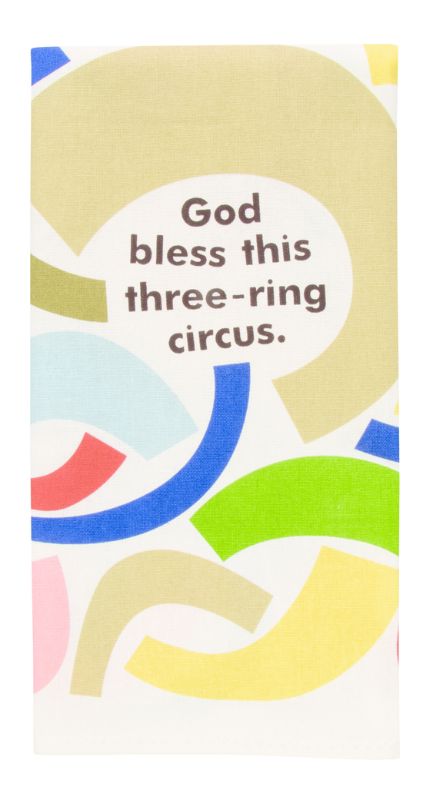 Blue Q Dish Towels - Three-Ring Circus