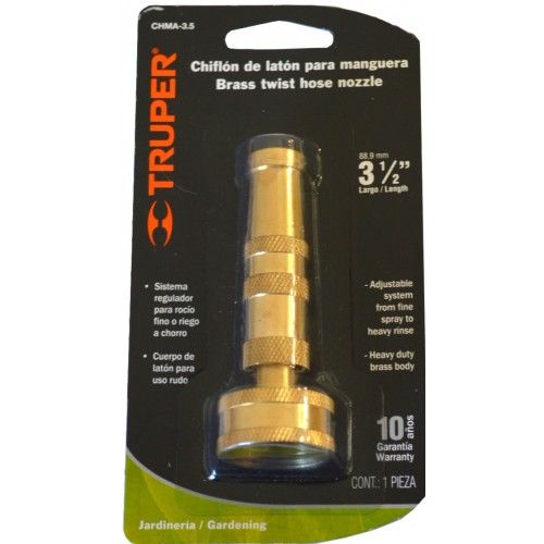 HOSE DIRECTOR NOZZLE - Brass TRUPER (9cm)