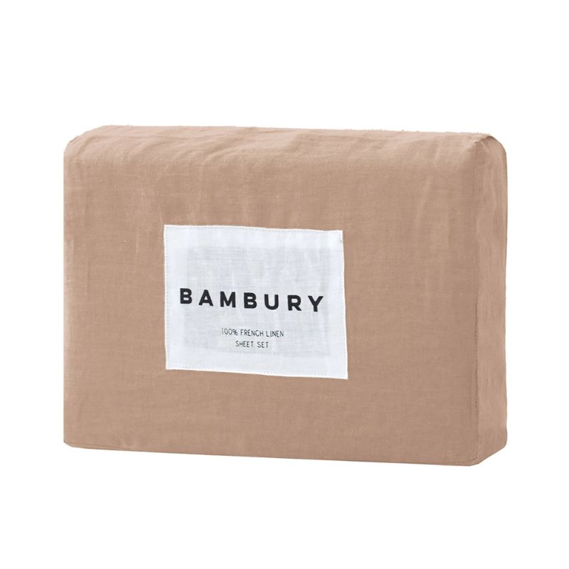 King Sheet Set - Bambury French Linen  (Tea Rose)