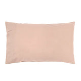 Bambury Temple Organic Cotton Double Quilt and Duvet Cover Set in Rosewater, made from soft, eco-friendly organic cotton.