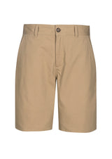 Dark Stone Lawson Men's Chino Shorts featuring a modern fit, soft cotton blend fabric, and practical pocket design.